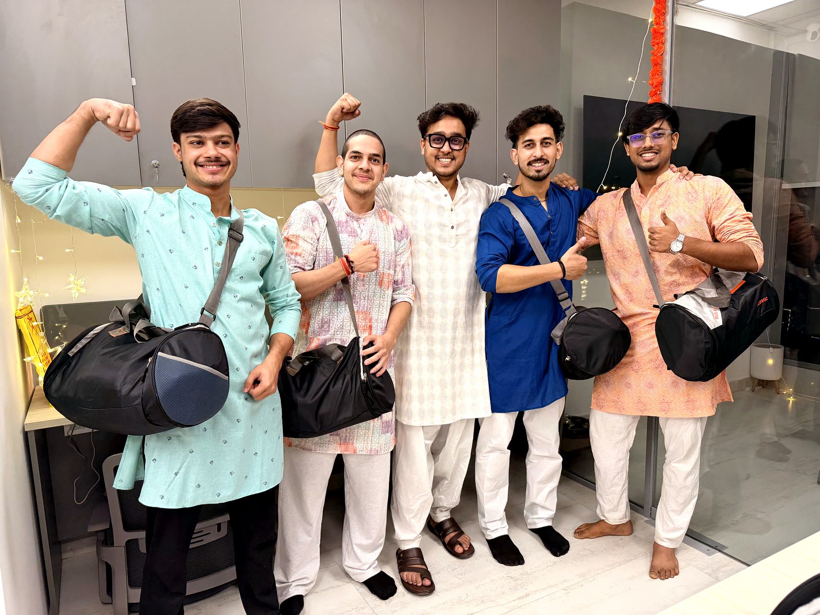 Content Mafia team at the Noida studio — culture and community